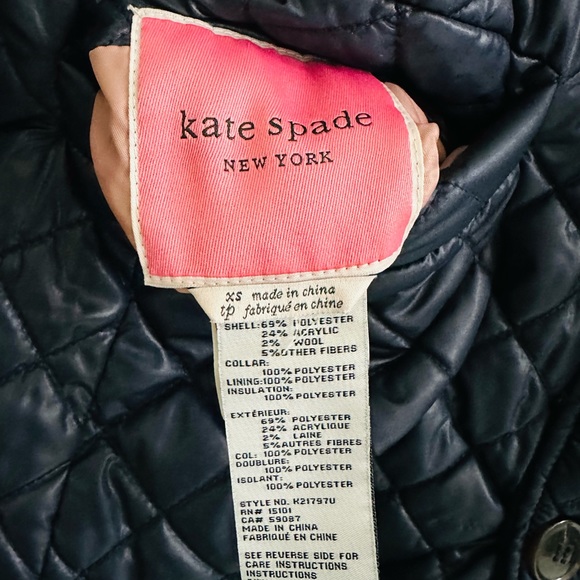 Kate Spade Reversible Coat Size XS - Picture 8 of 8